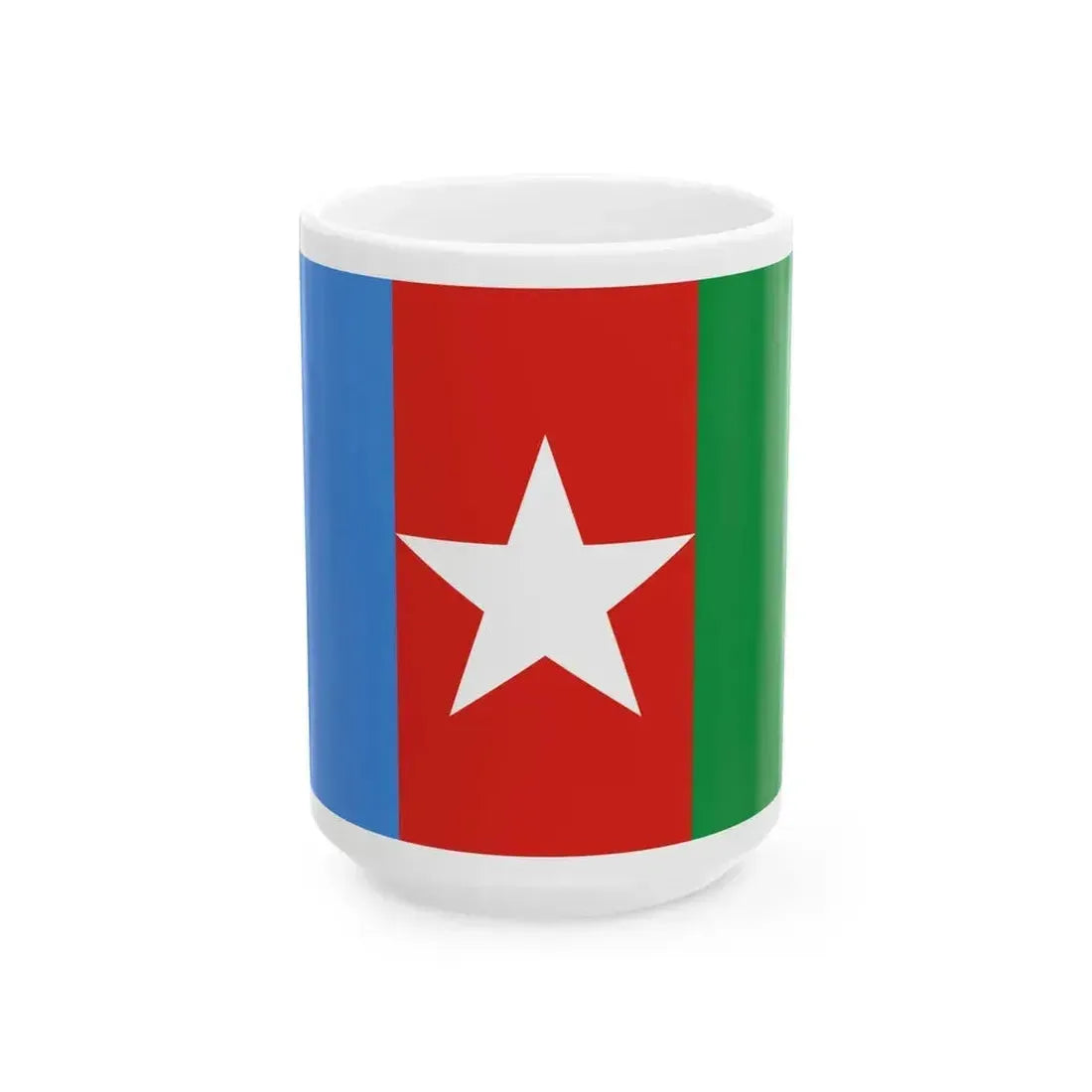 Flag of Jubba Valley State (Mali) White Coffee Mug 15oz - Go Mug Yourself