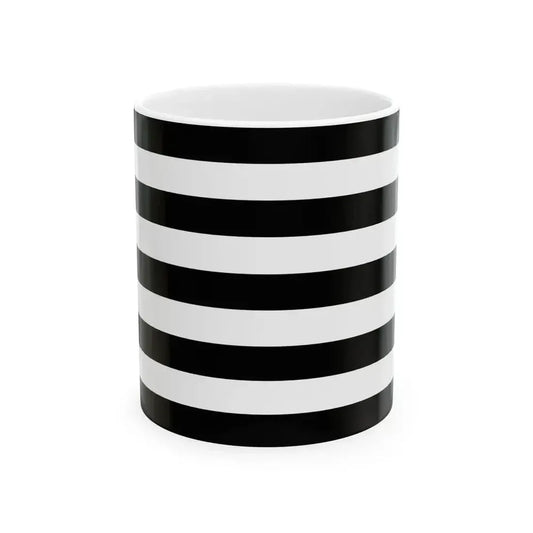 Flag of JUI (Pakistan) White Coffee Mug 11oz - Go Mug Yourself