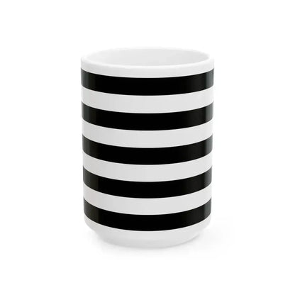 Flag of JUI (Pakistan) White Coffee Mug 15oz - Go Mug Yourself