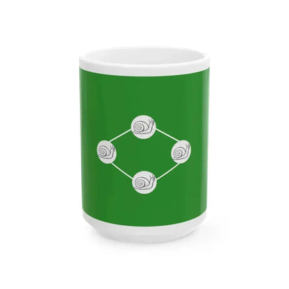 Flag of Juigalpa (Nicaragua) White Coffee Mug 15oz - Go Mug Yourself