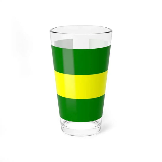 Flag of Jujan (Ecuador) Pint Glass 16oz 16oz - Go Mug Yourself