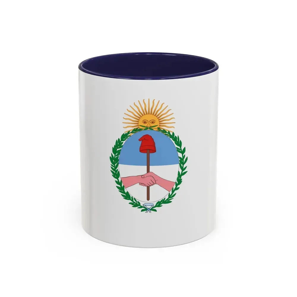 Flag of Jujuy Province Argentina - Accent Coffee Mug 11oz Navy - Go Mug Yourself