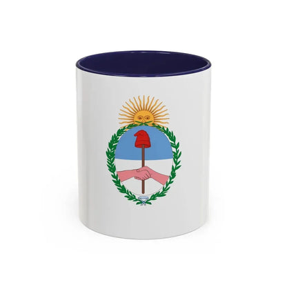 Flag of Jujuy Province Argentina - Accent Coffee Mug 11oz Navy - Go Mug Yourself