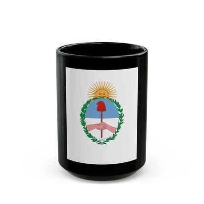 Flag of Jujuy Province Argentina - Black Coffee Mug-15oz-Go Mug Yourself