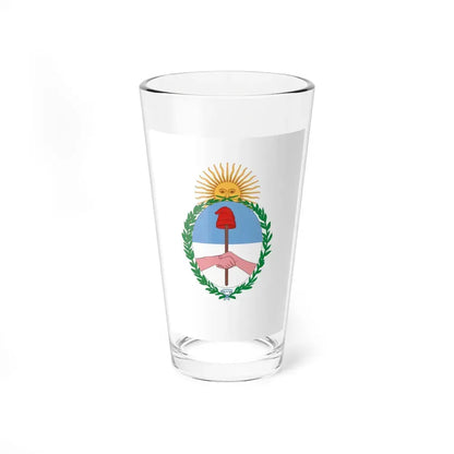 Flag of Jujuy Province Argentina - Pint Glass 16oz 16oz - Go Mug Yourself