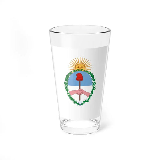 Flag of Jujuy Province Argentina - Pint Glass 16oz 16oz - Go Mug Yourself