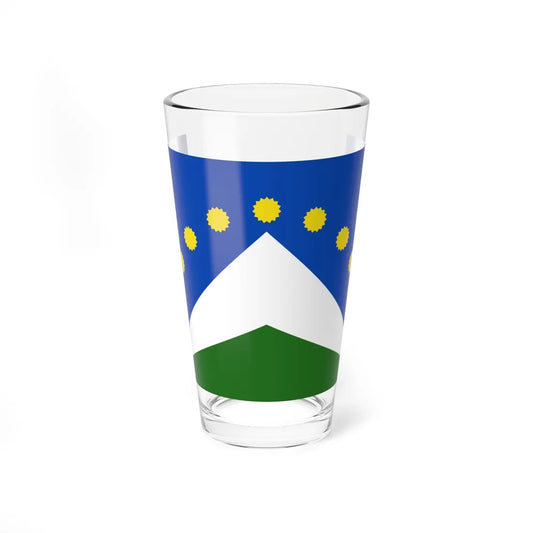 Flag of Junin (Peru) Pint Glass 16oz 16oz - Go Mug Yourself