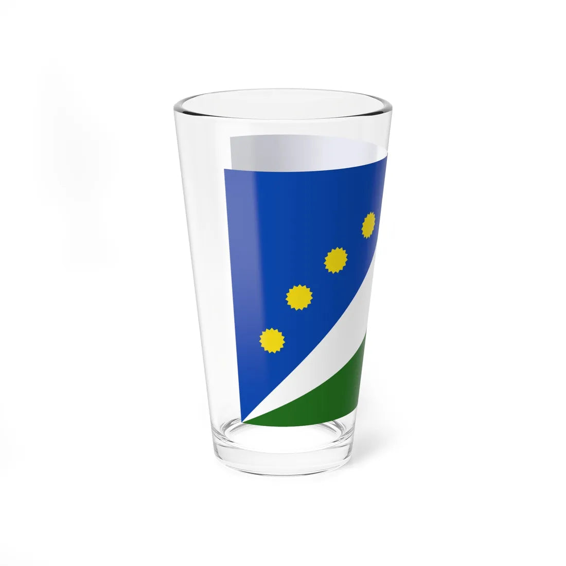Flag of Junin (Peru) Pint Glass 16oz - Go Mug Yourself