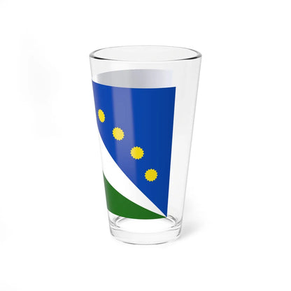 Flag of Junin (Peru) Pint Glass 16oz - Go Mug Yourself