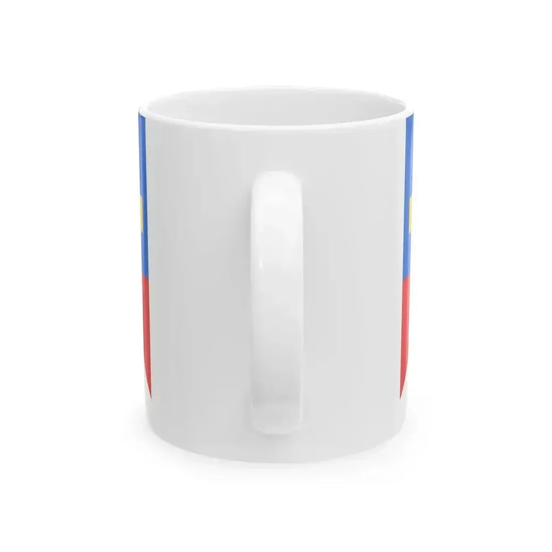 Flag of Jura department (France) White Coffee Mug - Go Mug Yourself