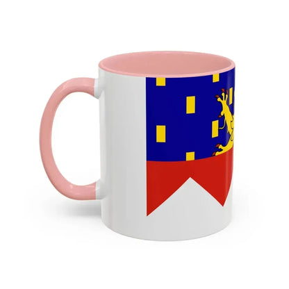 Flag of Jura France 2 - Accent Coffee Mug - Go Mug Yourself