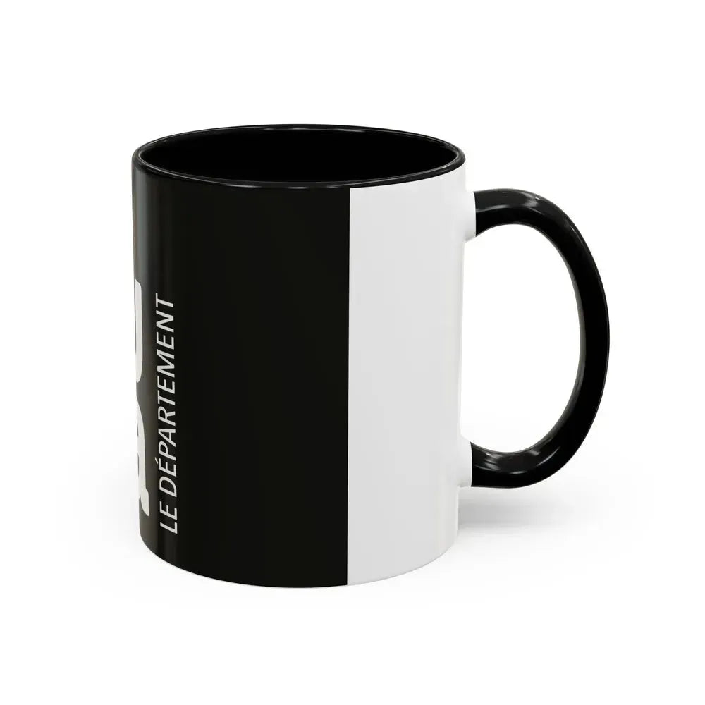 Flag of Jura France - Accent Coffee Mug - Go Mug Yourself