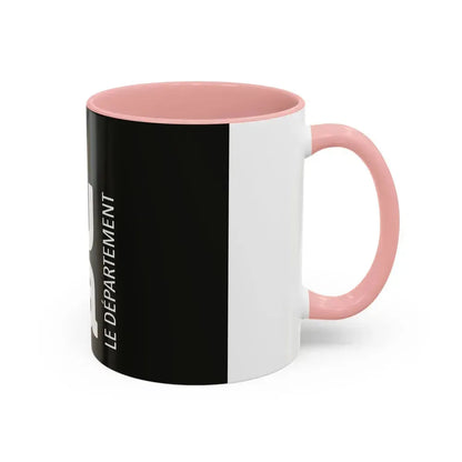 Flag of Jura France - Accent Coffee Mug - Go Mug Yourself