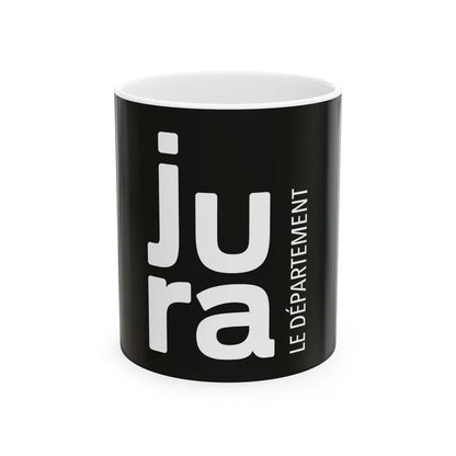 Flag of Jura France - White Coffee Mug-11oz-Go Mug Yourself