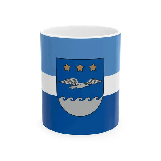 Flag of Jurmala (Latvia) White Coffee Mug 11oz - Go Mug Yourself