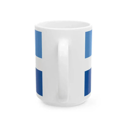 Flag of Jurmala (Latvia) White Coffee Mug - Go Mug Yourself