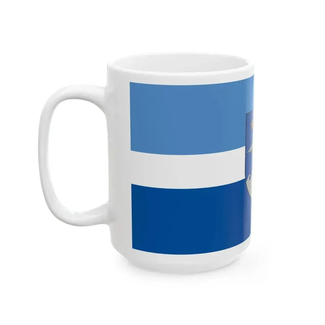 Flag of Jurmala (Latvia) White Coffee Mug - Go Mug Yourself