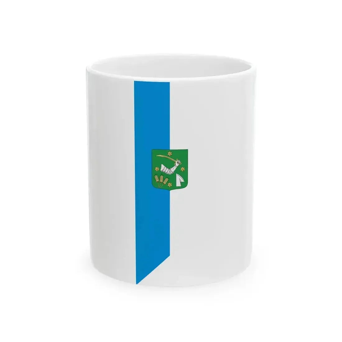 Flag of Kaba vertical (Hungary) White Coffee Mug 11oz - Go Mug Yourself
