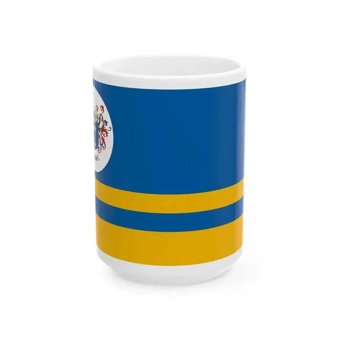 Flag of Kacsota (Hungary) White Coffee Mug 15oz - Go Mug Yourself