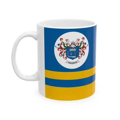 Flag of Kacsota (Hungary) White Coffee Mug - Go Mug Yourself