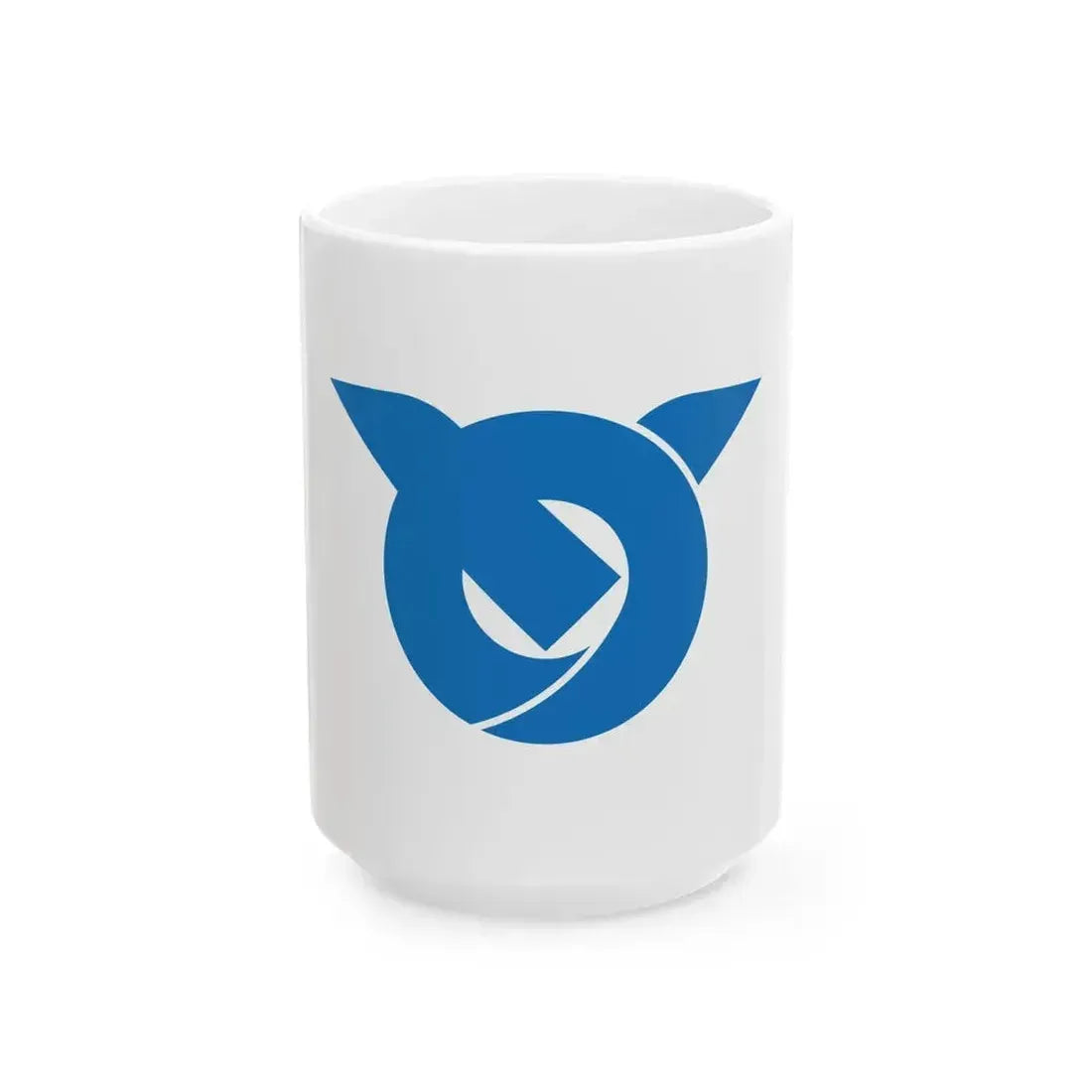 Flag of Kadena Okinawa (Japan) White Coffee Mug 15oz - Go Mug Yourself