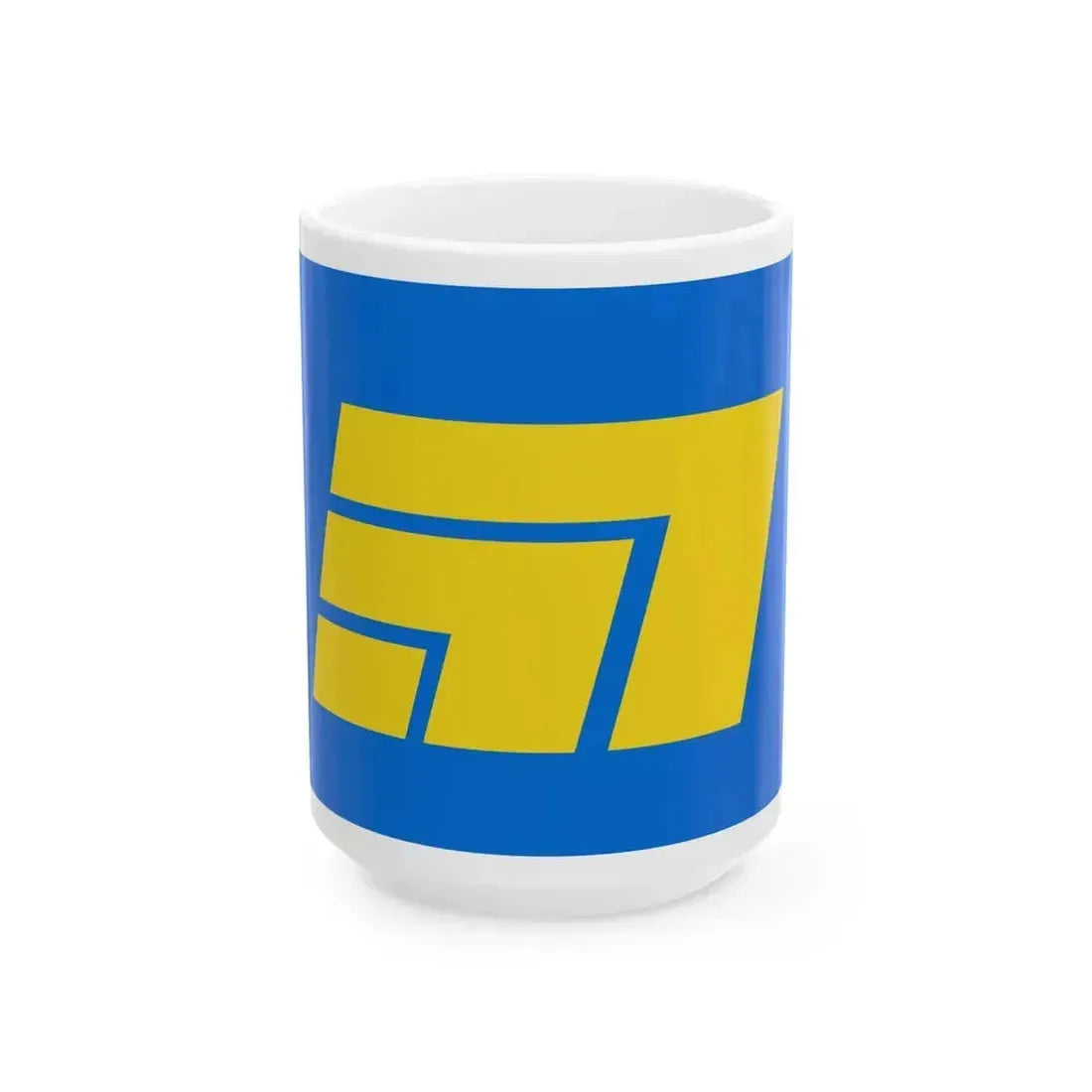 Flag of Kadogawa Miyazaki (Japan) White Coffee Mug 15oz - Go Mug Yourself