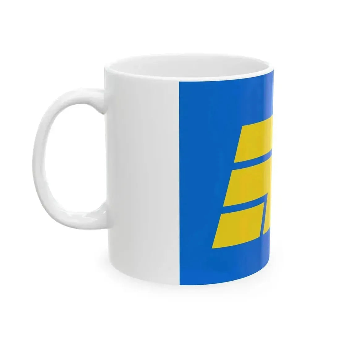 Flag of Kadogawa Miyazaki (Japan) White Coffee Mug - Go Mug Yourself