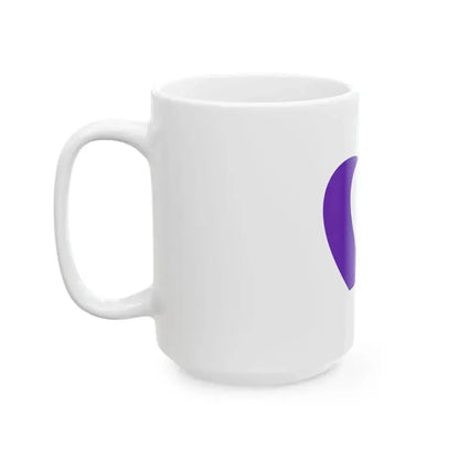 Flag of Kaga Ishikawa (Japan) White Coffee Mug - Go Mug Yourself