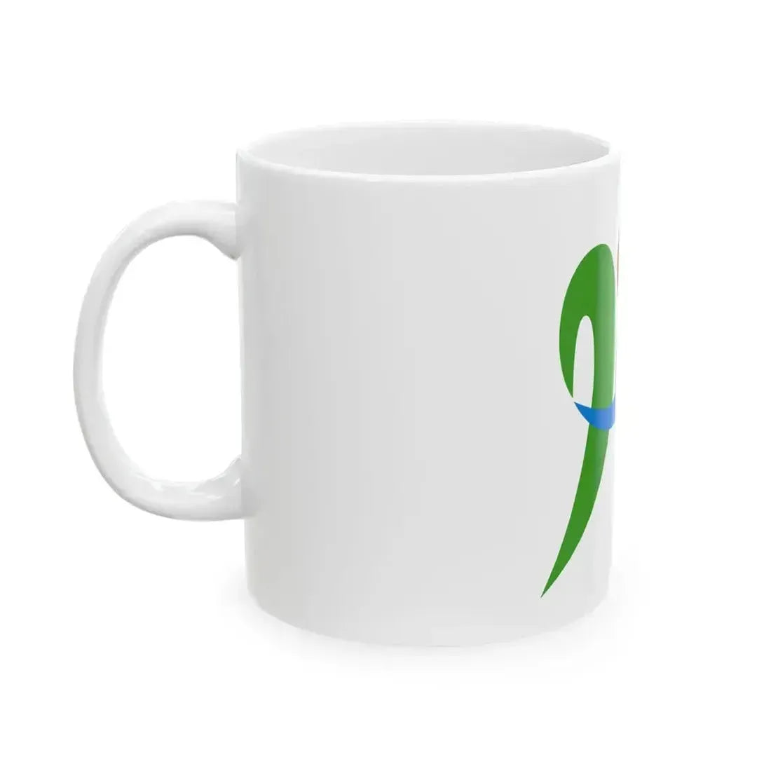 Flag of Kagamino Okayama (Japan) White Coffee Mug - Go Mug Yourself