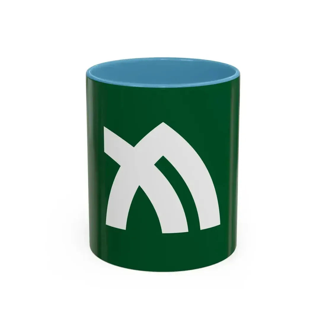 Flag of Kagawa Prefecture Japan - Accent Coffee Mug 11oz Light Blue - Go Mug Yourself