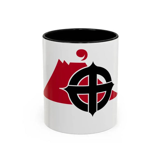 Flag of Kagoshima Kagoshima Japan - Accent Coffee Mug 11oz Black - Go Mug Yourself