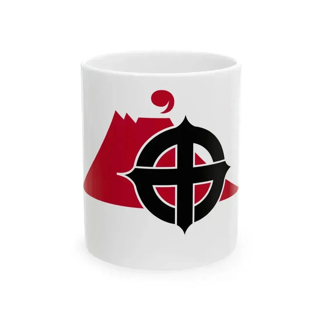 Flag of Kagoshima Kagoshima Japan - White Coffee Mug 11oz - Go Mug Yourself