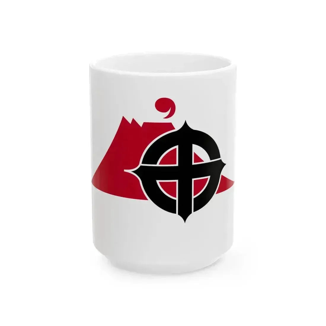 Flag of Kagoshima Kagoshima Japan - White Coffee Mug 15oz - Go Mug Yourself