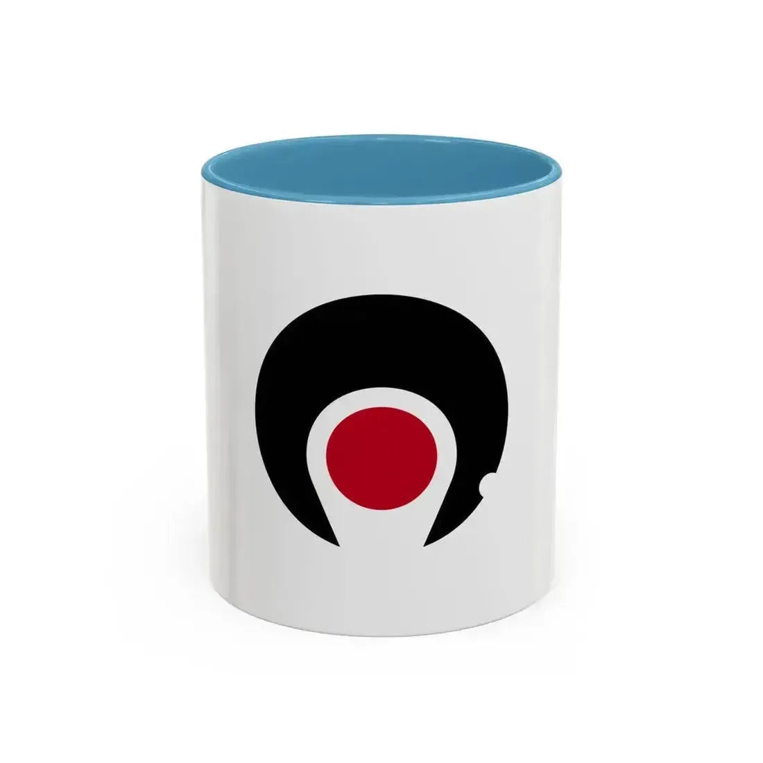 Flag of Kagoshima Prefecture Japan - Accent Coffee Mug 11oz Light Blue - Go Mug Yourself