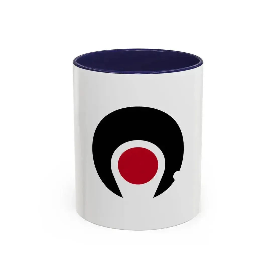 Flag of Kagoshima Prefecture Japan - Accent Coffee Mug 11oz Navy - Go Mug Yourself