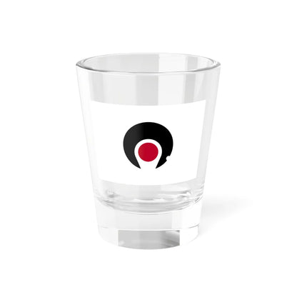 Flag of Kagoshima Prefecture (Japan) Shot Glass 1.5oz 1.5oz - Go Mug Yourself
