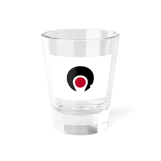 Flag of Kagoshima Prefecture (Japan) Shot Glass 1.5oz 1.5oz - Go Mug Yourself