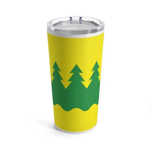 Flag of Kainuu Finland - Tumbler 20oz 20oz - Go Mug Yourself