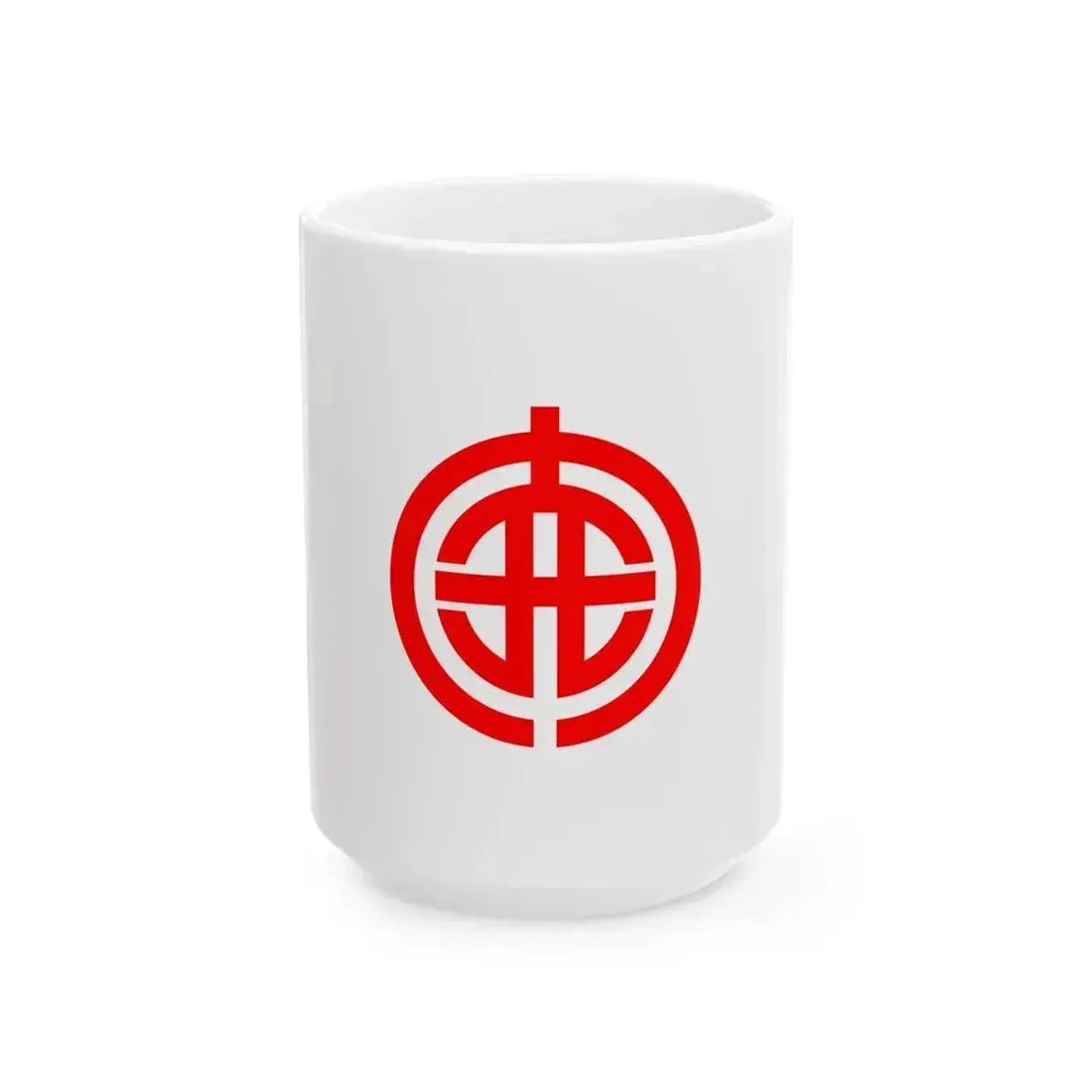 Flag of Kaisei Kanagawa (Japan) White Coffee Mug 15oz - Go Mug Yourself