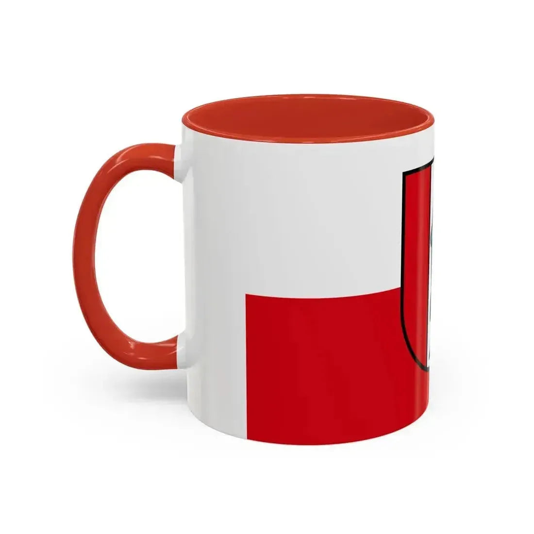 Flag of Kaiserslautern 2 Germany - Accent Coffee Mug - Go Mug Yourself
