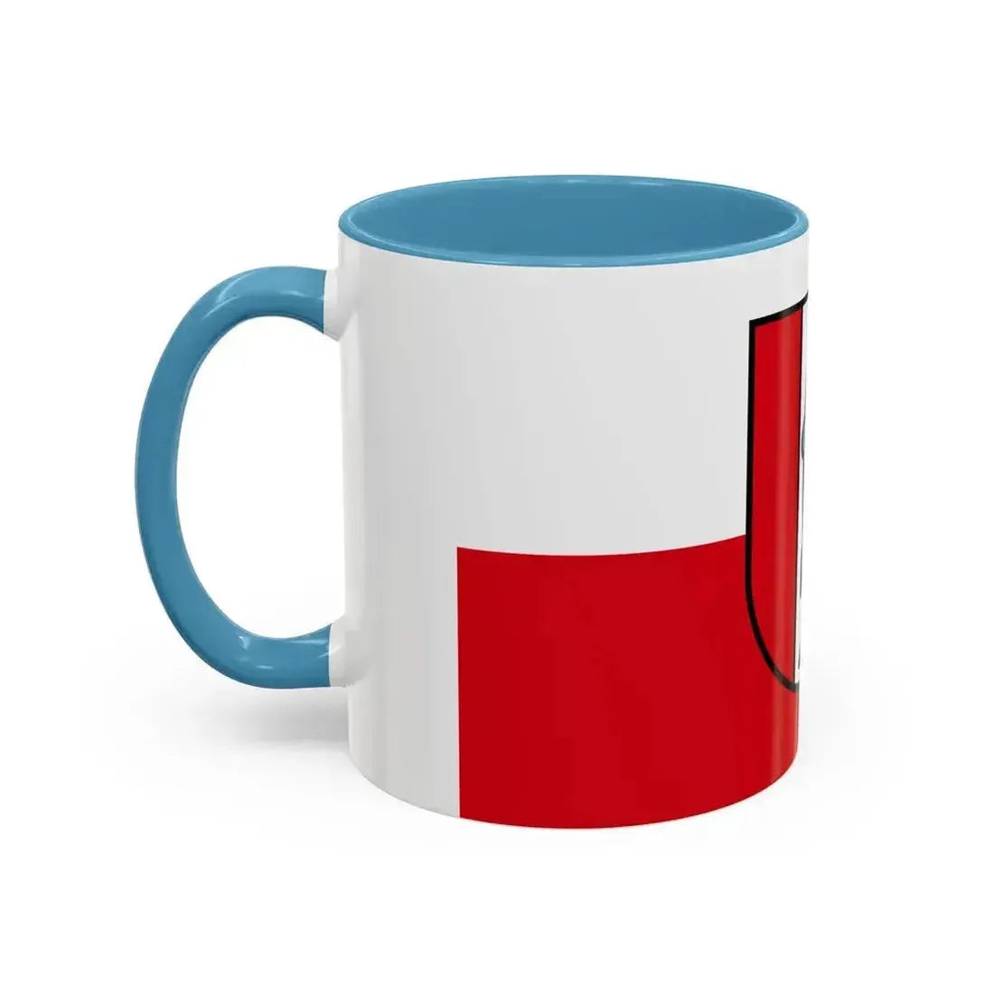 Flag of Kaiserslautern 2 Germany - Accent Coffee Mug - Go Mug Yourself