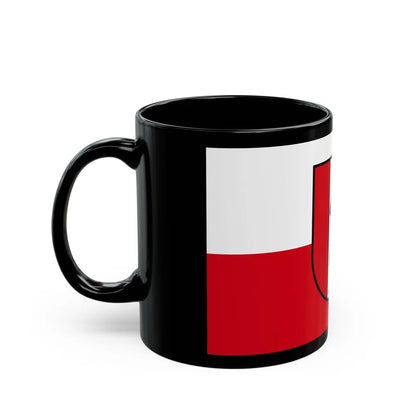 Flag of Kaiserslautern 2 Germany - Black Coffee Mug-Go Mug Yourself