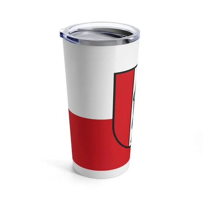 Flag of Kaiserslautern 2 Germany - Tumbler 20oz - Go Mug Yourself