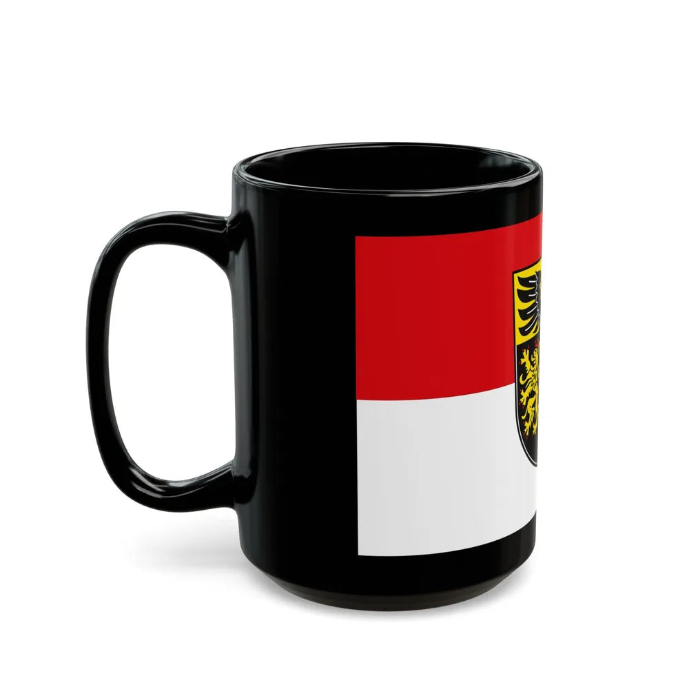 Flag of Kaiserslautern Germany - Black Coffee Mug-Go Mug Yourself