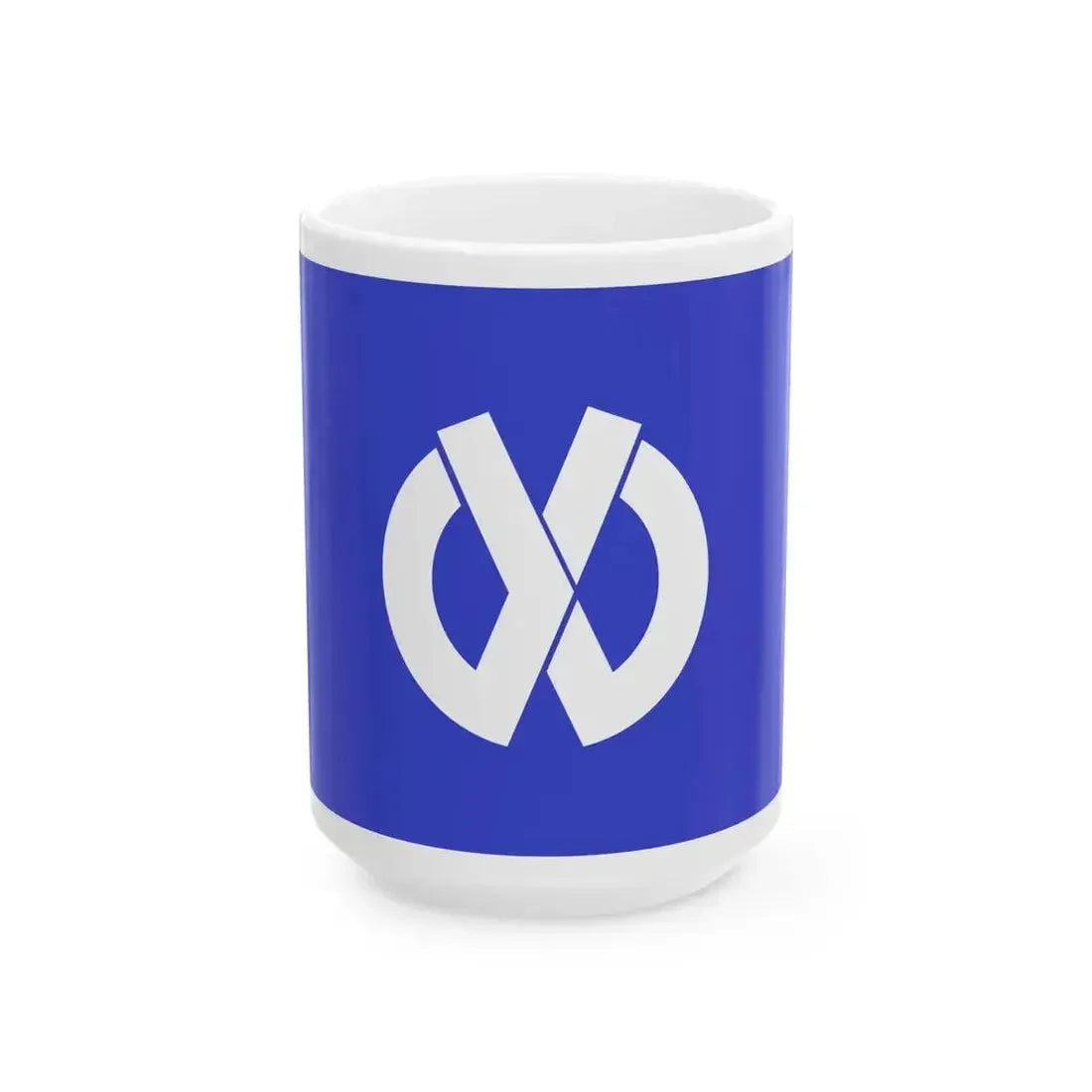 Flag of Kaita Hiroshima (Japan) White Coffee Mug 15oz - Go Mug Yourself