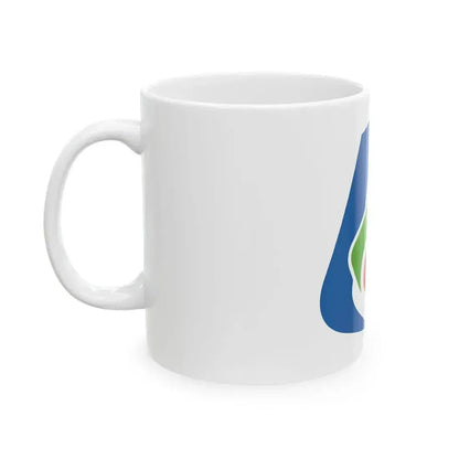 Flag of Kaiyo Tokushima (Japan) White Coffee Mug - Go Mug Yourself