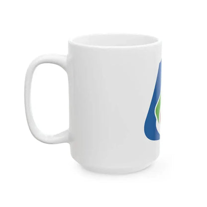 Flag of Kaiyo Tokushima (Japan) White Coffee Mug - Go Mug Yourself
