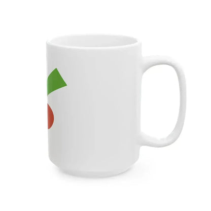Flag of Kaiyo Tokushima (Japan) White Coffee Mug - Go Mug Yourself