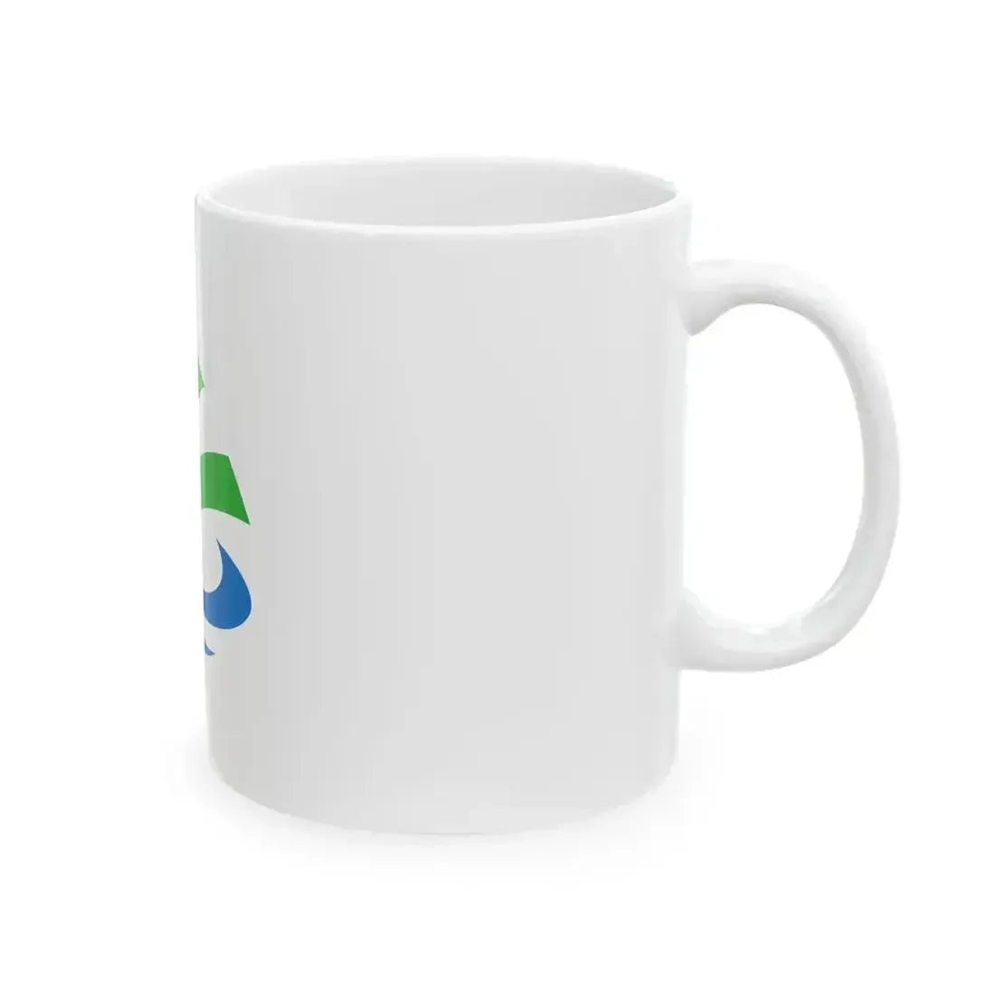 Flag of Kaizu Gifu (Japan) White Coffee Mug - Go Mug Yourself