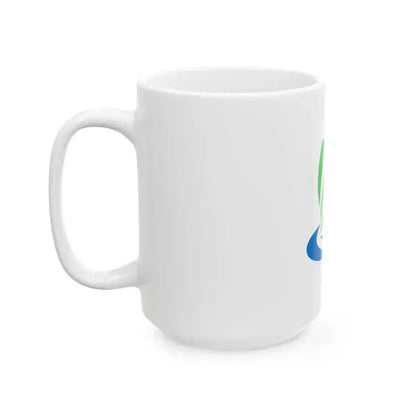 Flag of Kaizu Gifu (Japan) White Coffee Mug - Go Mug Yourself